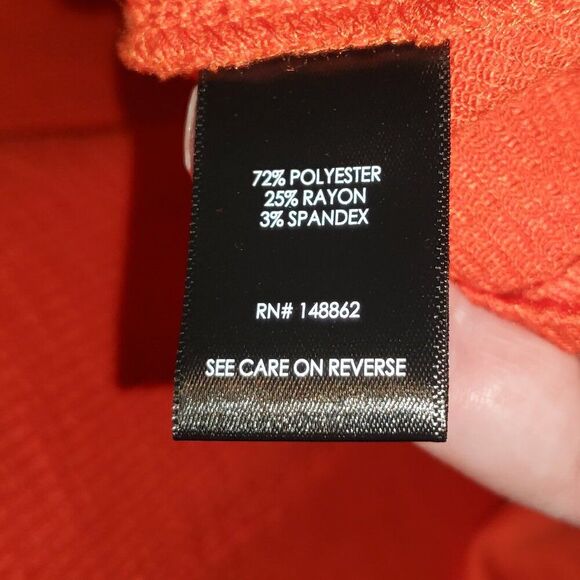 NWOT Torrid Sweetheart Neckline Fit & Flare Dress - Size 0 (L/12) - Burnt Orange - Picture 8 of 10